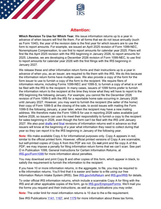 Fill Out Form 1099-MISC Online - Doclio